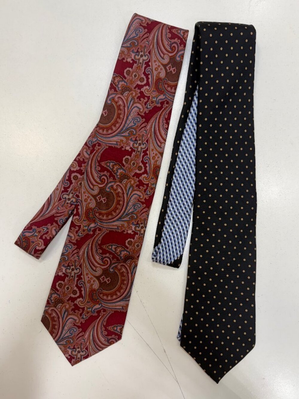 Beautiful Men's Ties. Set of 2 Men's Ties. MS113